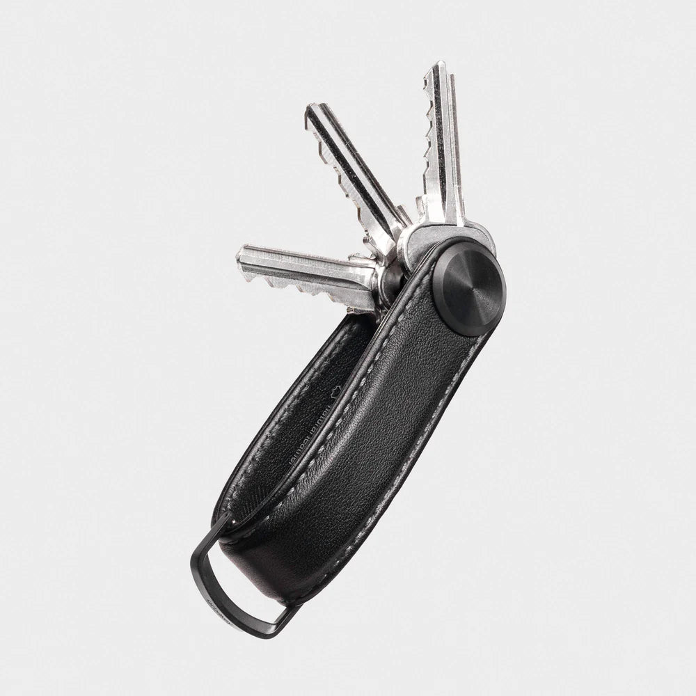 OrbitKey - Key Organiser Pro - Leather - Blackout