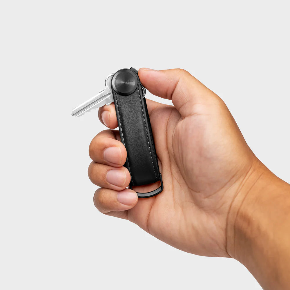 OrbitKey - Key Organiser Pro - Leather - Blackout