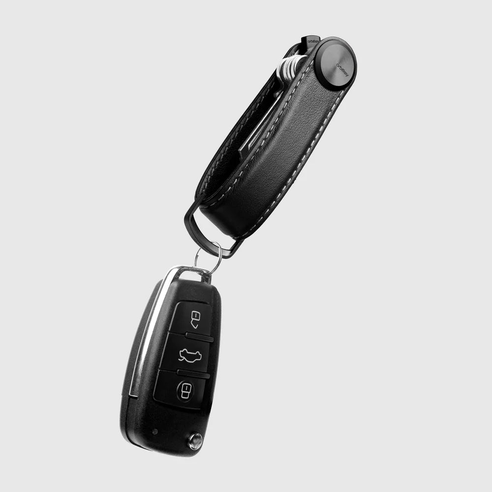 OrbitKey - Key Organiser Pro - Leather - Blackout