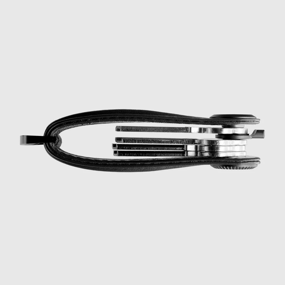 OrbitKey - Key Organiser Pro - Leather - Blackout