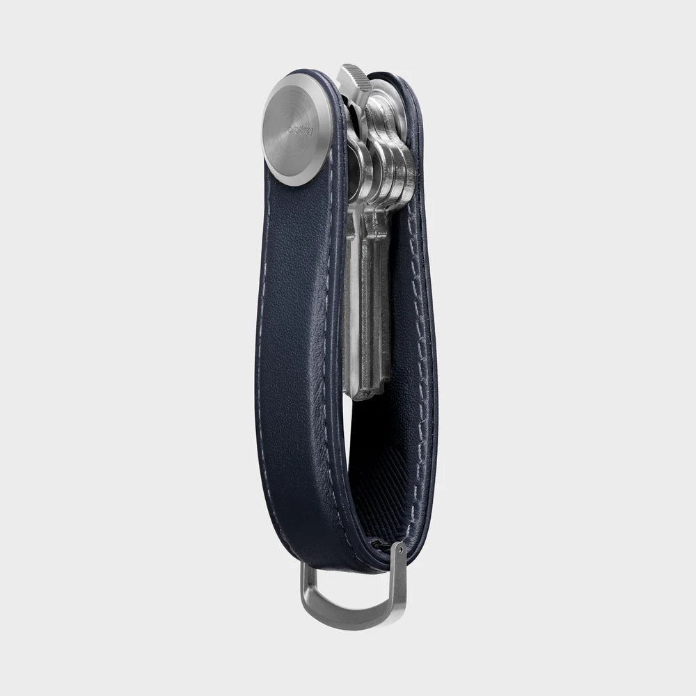 OrbitKey - Key Organiser Pro - Leather - Sapphire