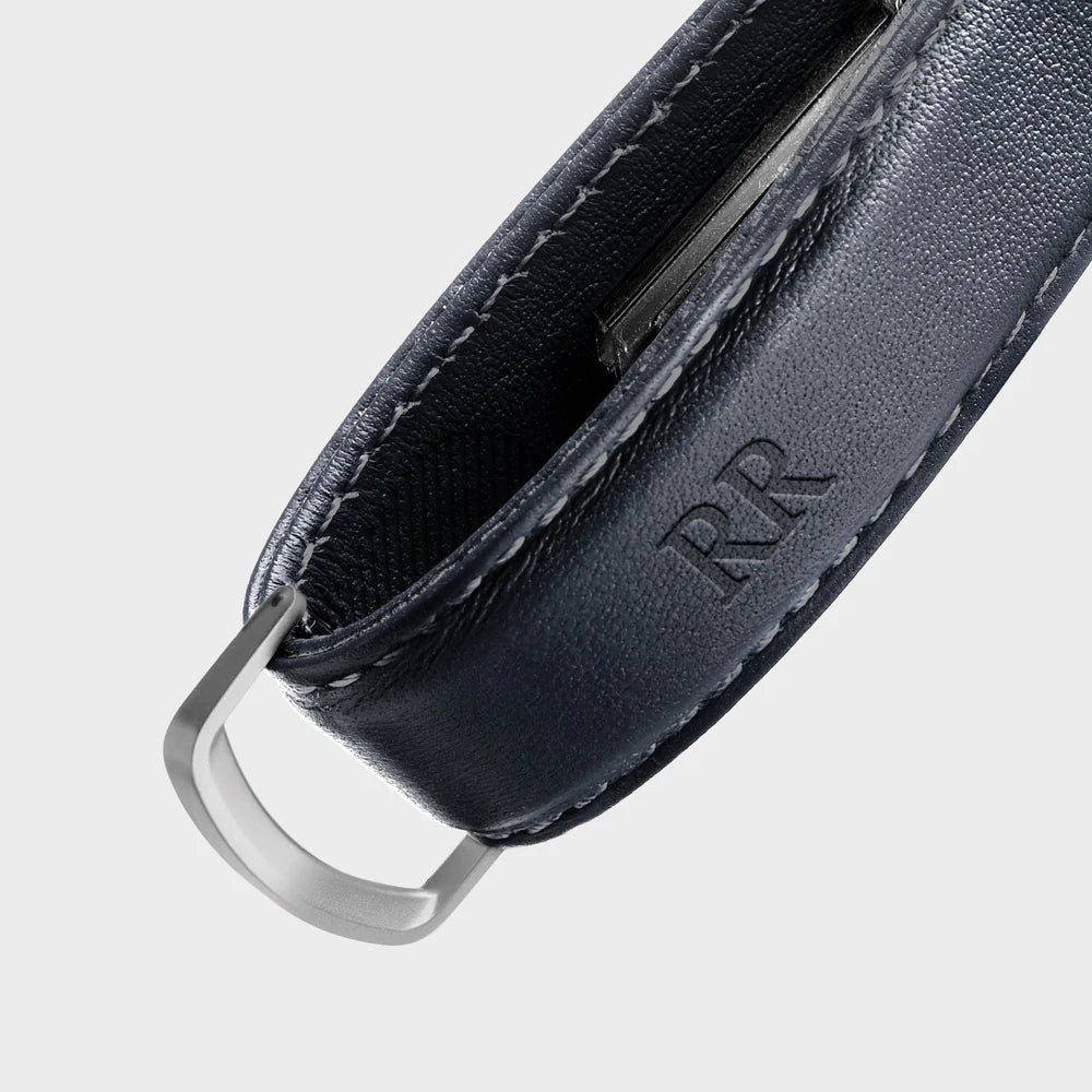 OrbitKey - Key Organiser Pro - Leather - Sapphire