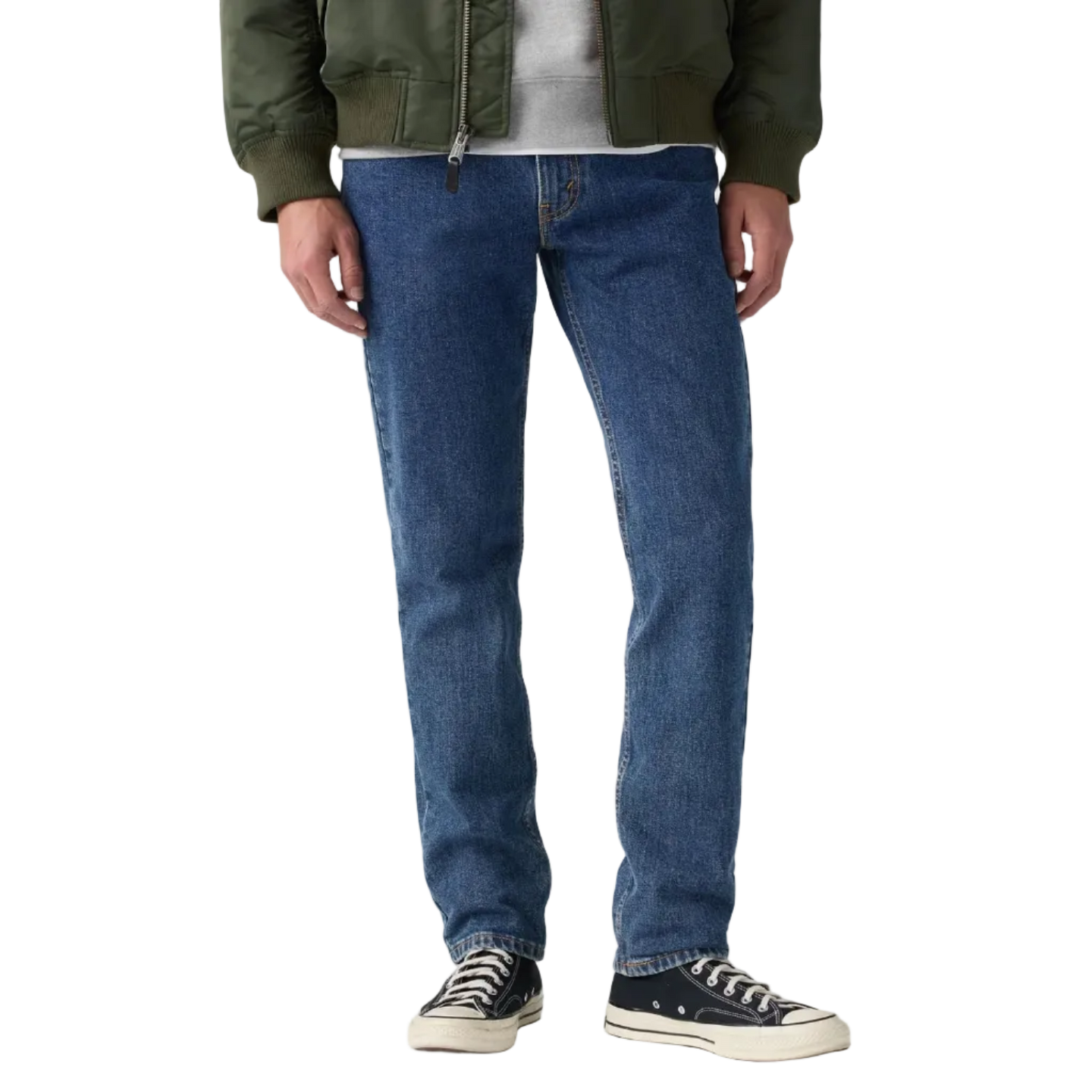 Levi - Red Tab 511 Jean - Slim Fit - Dark Stonewash Blue