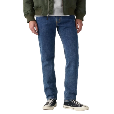 Levi - Red Tab 511 Jean - Slim Fit - Dark Stonewash Blue