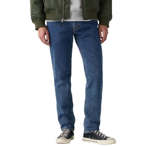 Levi - Red Tab 511 Jean - Slim Fit - Dark Stonewash Blue