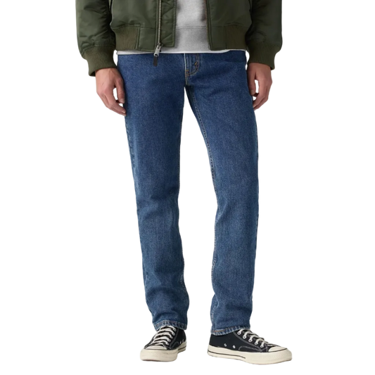 Levi - Red Tab 511 Jean - Slim Fit - Dark Stonewash Blue