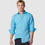 Rodd & Gunn - Coromandel Linen Sports Fit Shirt - Cobalt blue