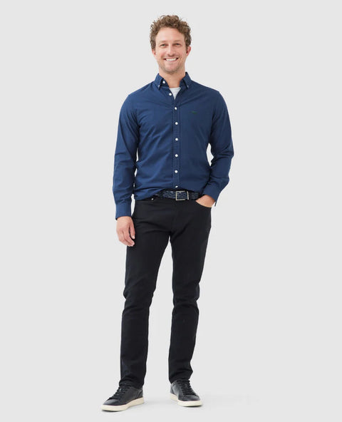 Rodd & Gunn - Gunn Oxford Shirt - Navy