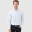Rodd & Gunn - Gunn Oxford Stripe Shirt - Royal - blue and white