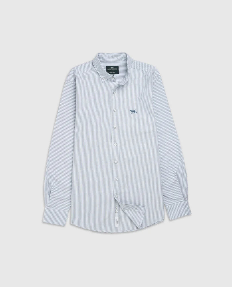 Rodd & Gunn - Gunn Oxford Shirt - Stripe - Horizon