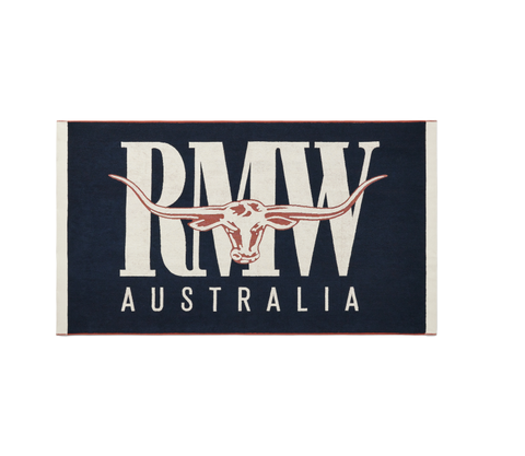 R.M.Williams -  Heritage Towel - Navy