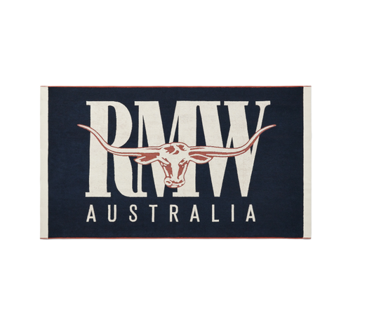 R.M.Williams -  Heritage Towel - Navy
