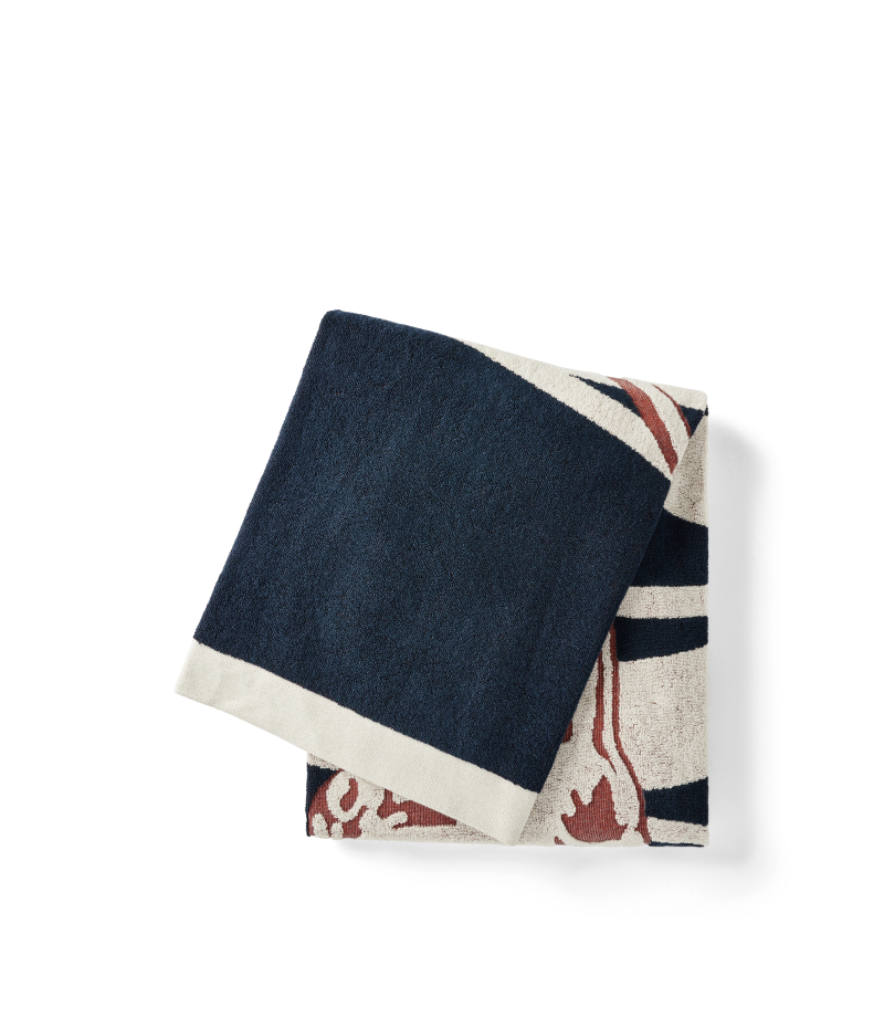 R.M.Williams -  Heritage Towel - Navy