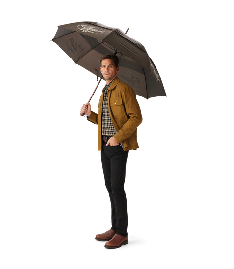 R.M.Williams - Golf Umbrella - Chestnut