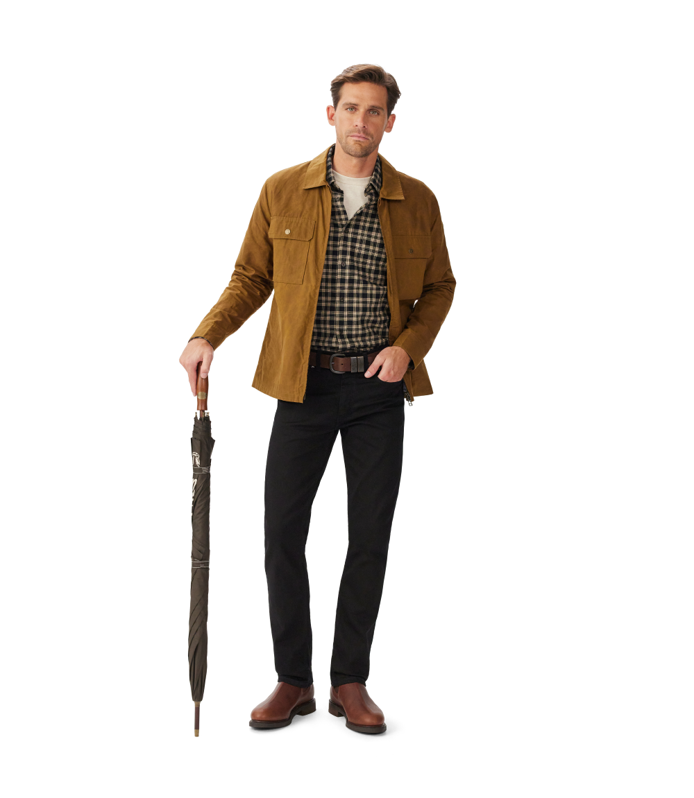 R.M.Williams - Golf Umbrella - Chestnut