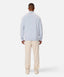 Industrie - The Lakewood Zip Neck Jumper - Light Blue Marle
