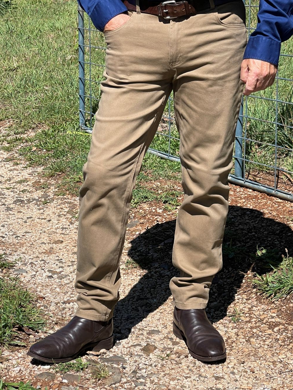 Blowes Clothing - Lasso Heavy Duty Work Moleskins - Stretch - Acorn