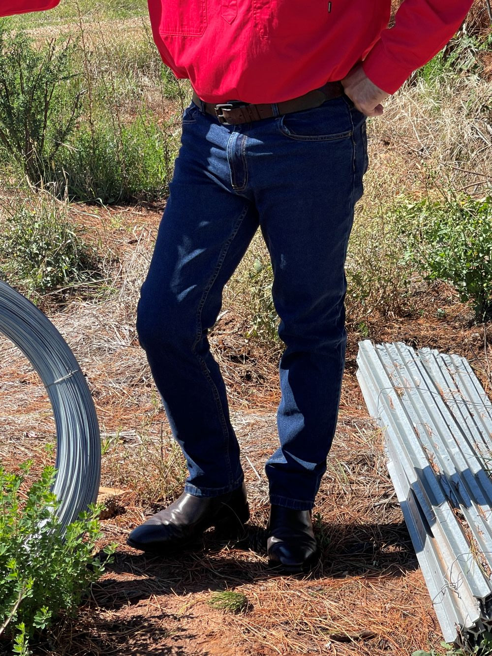 Blowes Clothing - Lasso Heavy Duty Work Jean - Stretch - Denim