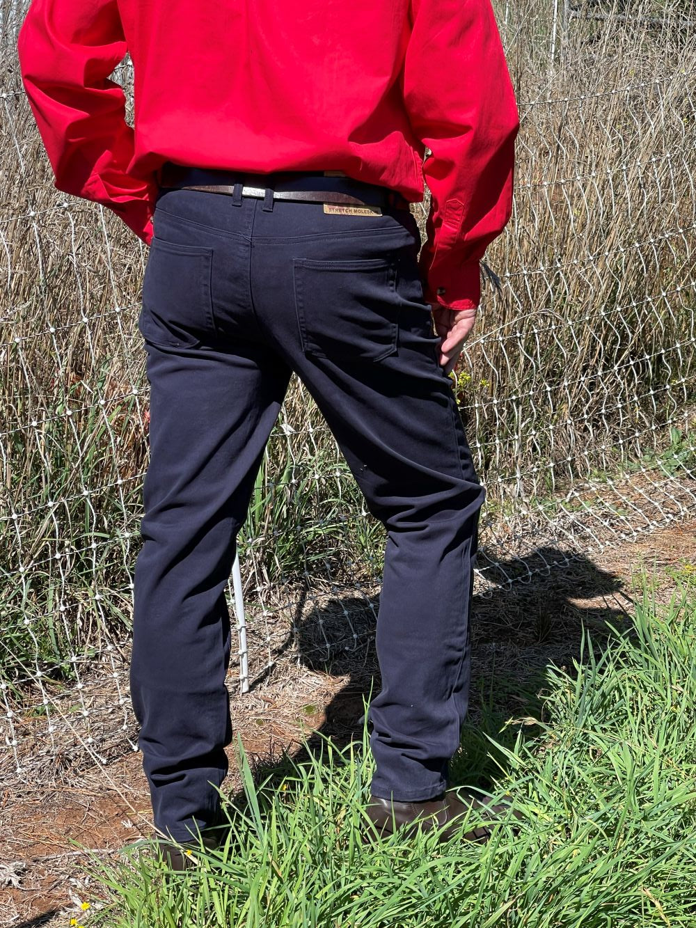 Blowes Clothing - Lasso Heavy Duty Work Moleskins - Stretch - Navy