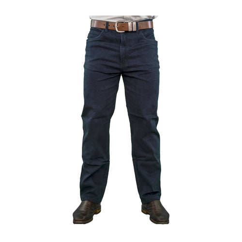 Blowes Clothing Lasso Moleskins Jeans - Navy