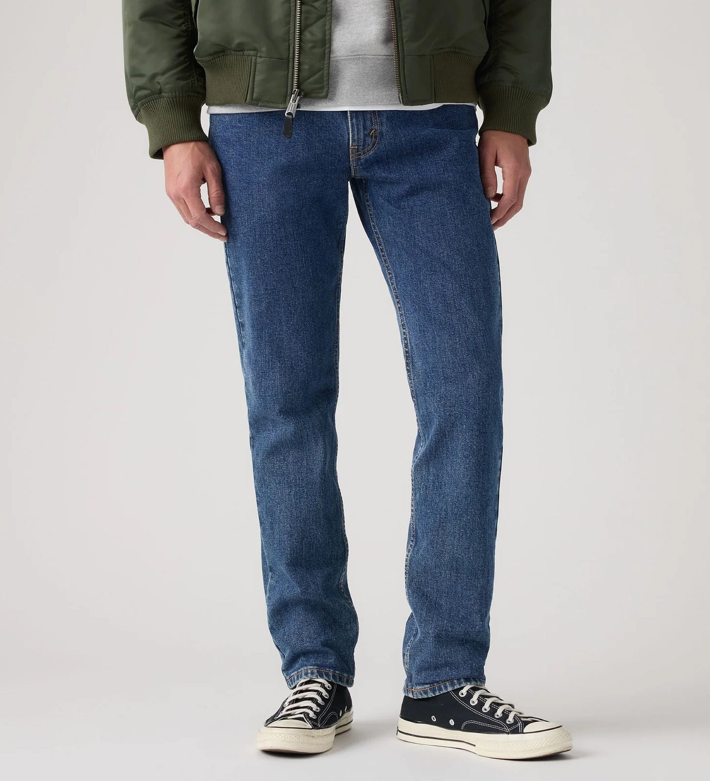 Levi - Red Tab 511 Jean - Slim Fit - Dark Stonewash Blue