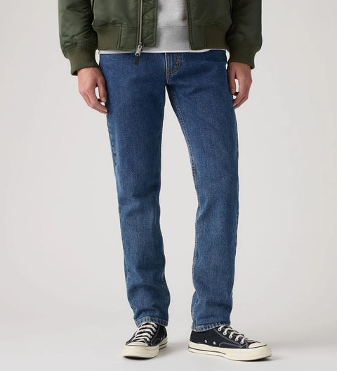 Levi - Red Tab 511 Jean - Slim Fit - Dark Stonewash Blue