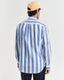 GANT - Linen Shirt - Bold Stripe - Rich Blue