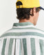 GANT - Linen Shirt - Bold Stripe - Woody Green & White
