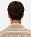 Industrie - The Textured Livorno Short Sleeve Shirt - Olive Navy