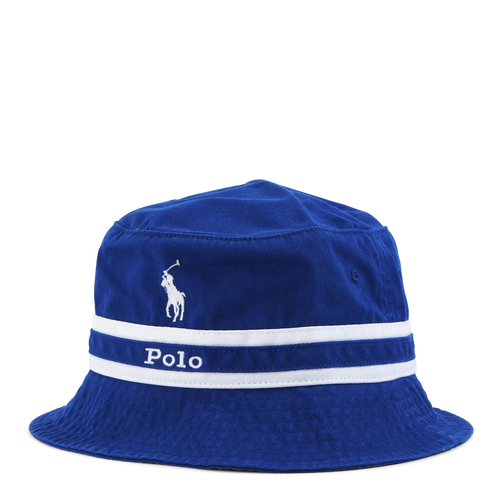 Loft Bucket Hat - Royal Blue with White Stripes