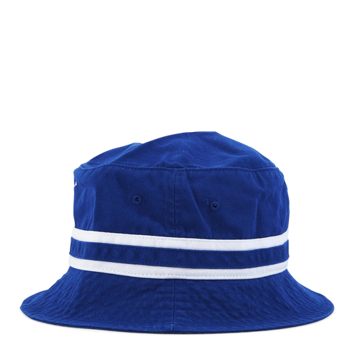 Loft Bucket Hat - Royal Blue with White Stripes