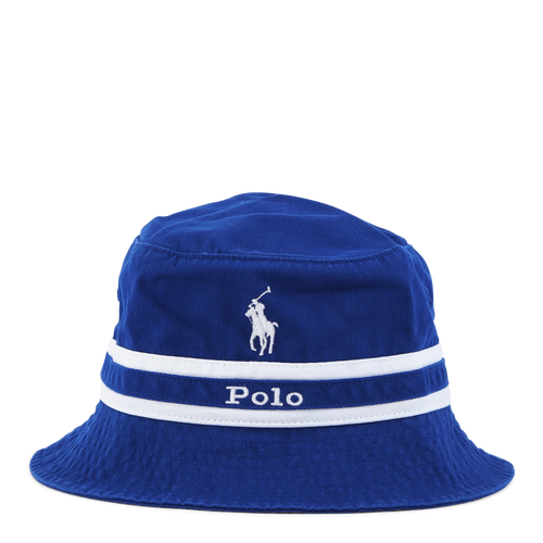 Ralph Lauren - Loft Bucket Hat - Royal Blue with White Stripes