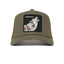 Goorin - Animal Trucker Cap - Lone Wolf - Palm (Olive)
