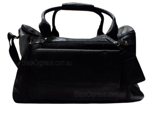 Oran Leather - Lone Ranger Overnight Bag - Black