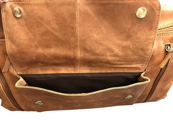 Oran Leather - Lone Ranger Overnight Bag - Camel