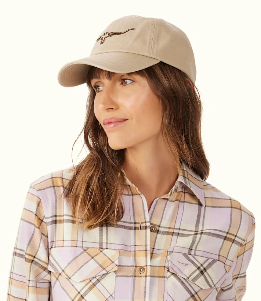 R.M.Williams - Longhorn Twill Cap - Ecru