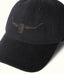 R.M.Williams - Longhorn Twill Cap - Black Wash