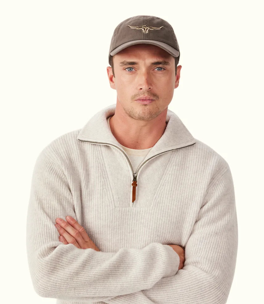 R.M.Williams - Longhorn Twill Cap - Silt