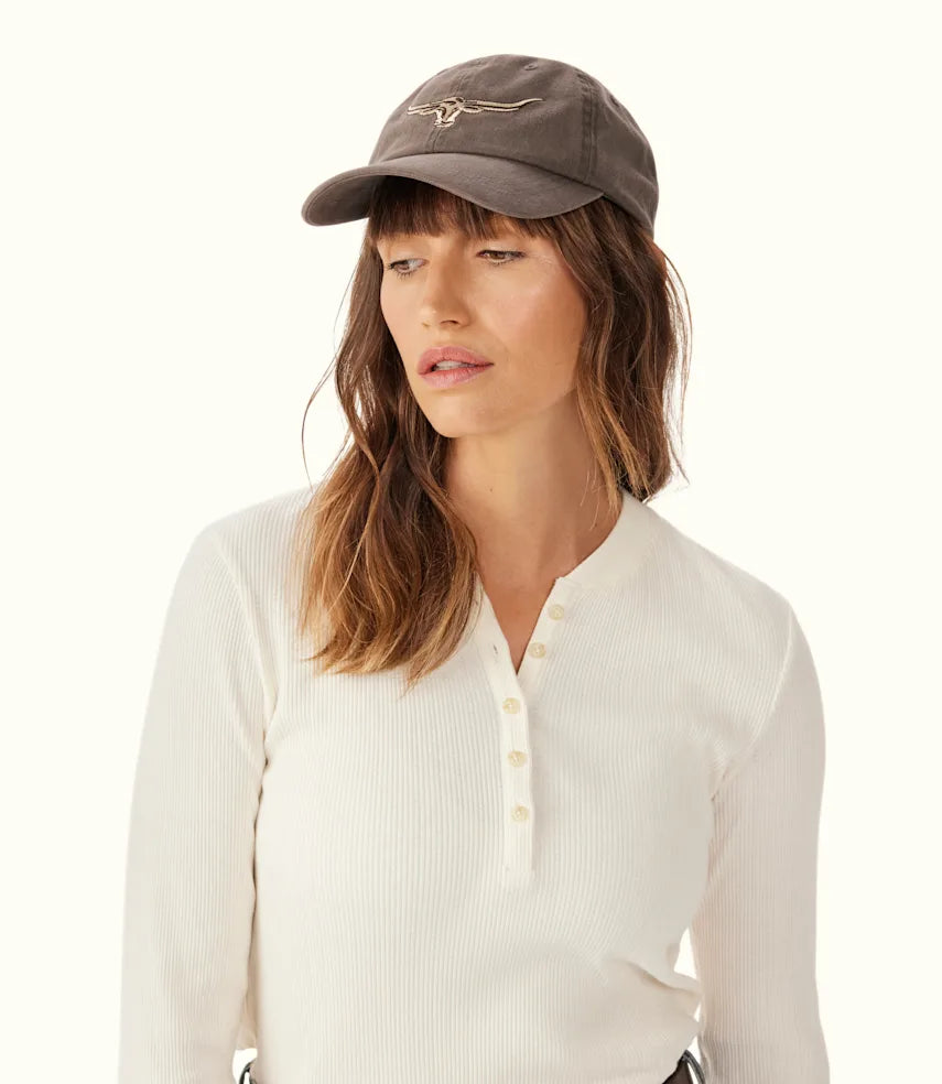 R.M.Williams - Longhorn Twill Cap - Silt