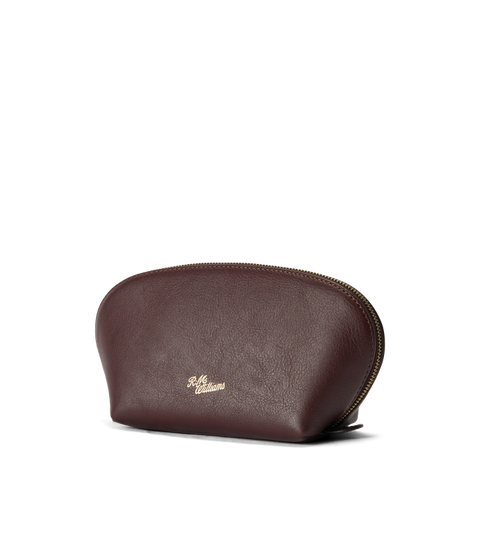 R.M.Williams - Lucinda Cosmetic Case - Black Apple/Dark Burgundy