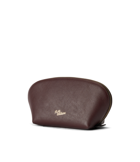 R.M.Williams - Lucinda Cosmetic Case - Black Apple/Dark Burgundy