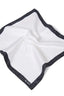 M.J.Bale - Tie & Pocket Square Gift Box - Black-White
