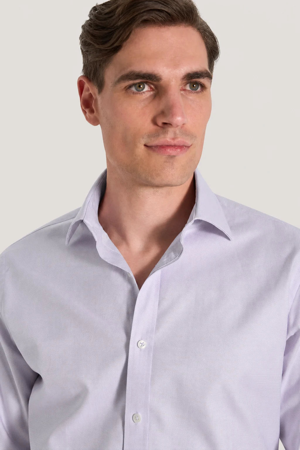 M.J.Bale Camper Shirt - Lilac