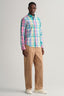GANT - Madras Cotton Shirt - Check - Perky Pink