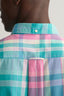 Cotton Shirt - Madras Check - Perky Pink