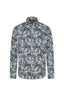 M.J. Bale - Marcello Floral Shirt - Green Navy & White