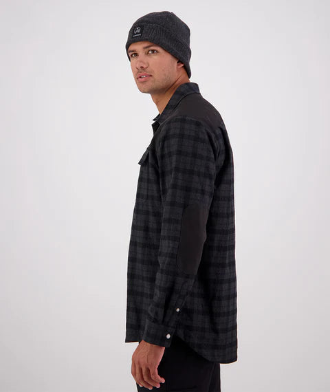 Swanndri - Marton Stormshield Shirt - Plaid - Grey/Black