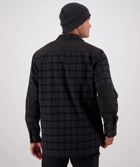 Swanndri - Marton Stormshield Shirt - Plaid - Grey/Black