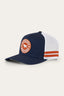 Ringers Western - McCoy Trucker Cap - Dark Navy & White