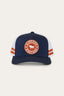 Ringers Western - McCoy Trucker Cap - Dark Navy & White